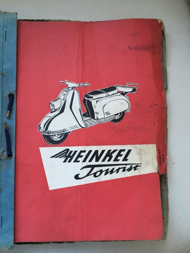 Heinkel Tourist 103 Workshop Manual In vendita