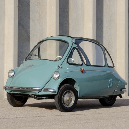 1957 Heinkel Kabineroller Rare + almost 59 mpg Blue $38.9k Kaufen Bei