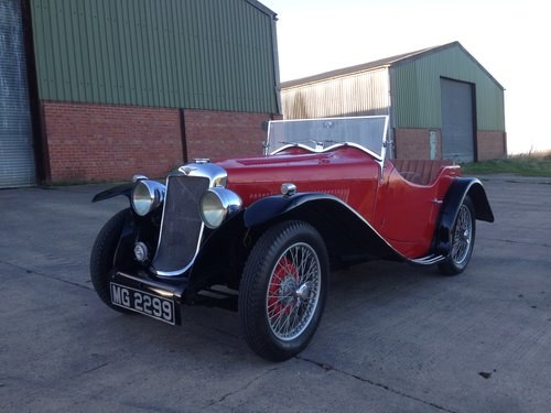 1933 Aero Minx Tourer, March Special – Historic Vehicle For Sale