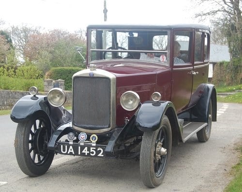 1928 stately vintage Hillman 14 saloon SOLD