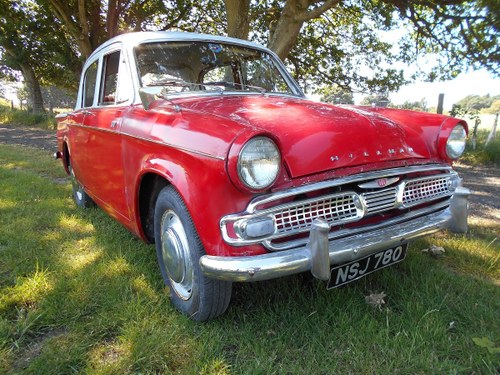 Hillman Minx 1600 1962 - To be auctioned 26-04-2019 For Sale by Auction