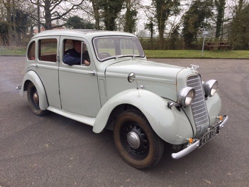 **REMAINS AVAILABLE** 1936 Hillman Minx For Sale by Auction