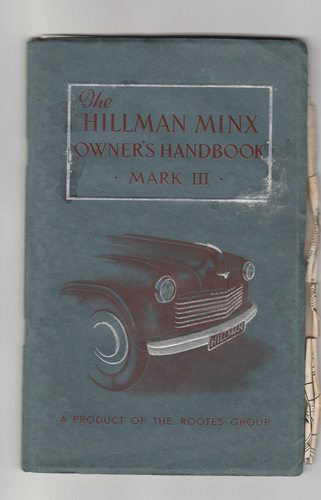 Owner's handbook For Sale
