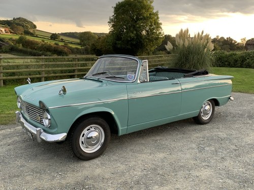 1963 Lovely Hillman Super Minx Convertible in Herefordshire SOLD