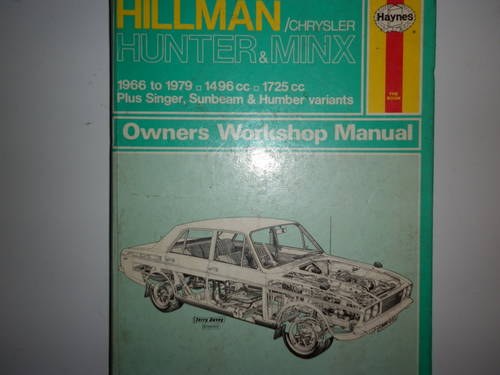 Owners Workshop manual For Sale