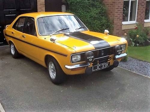 1972 Hillman Avenger Tiger Series 1 £18,000 - £22,000 For Sale by Auction