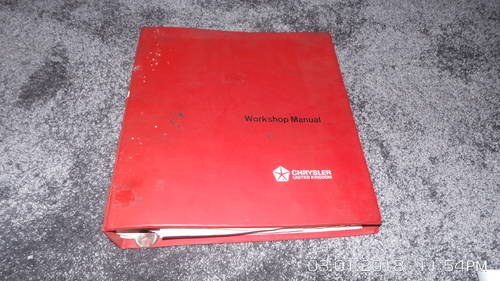 1970 Workshop manual hunter range For Sale