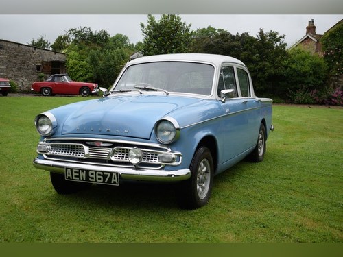 1963 HILLMAN MINX - WOLF IN SHEEP'S CLOTHING. ALPINE 1725cc! VERKAUFT