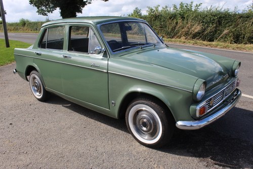 1967 Hillman Minx 1725 cc Series V1 Deluxe 38, 000 miles SOLD