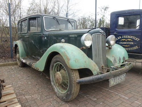 1935 Hillman - To be sold without reserve Zu verkaufen durch Auktion