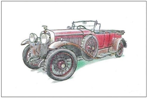 1923 HISPANO SUIZA H6B A vendre