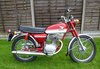 HONDA CB125S (1973) CANDY RUBY RED. SOLD