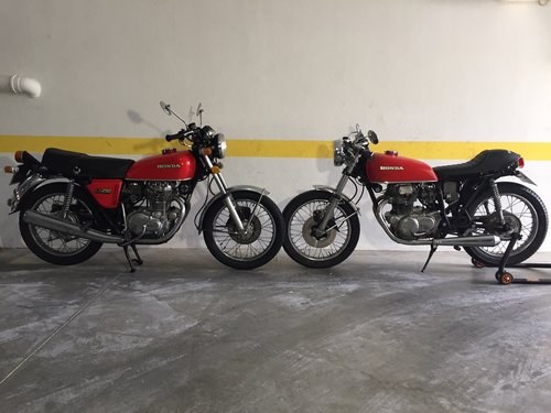 1974 Honda CB250G5 - two in one For Sale