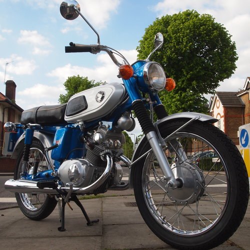 1970 Rare SS125A Twin Cylinder, UK Bike From New. SOLD