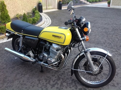 1976 Honda CB 750/4 F1 Super Sport in Yellow For Sale