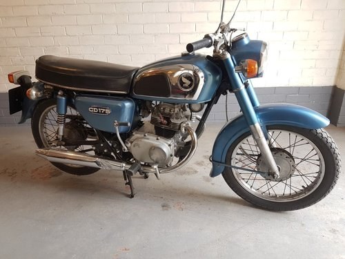REMAINS AVAILABLE.1970 Honda CD175 For Sale by Auction
