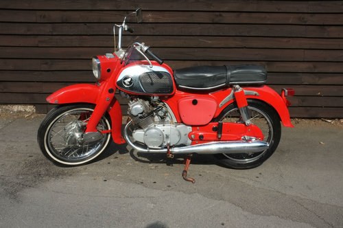 Honda CA95 CA 95 Benly Touring 1965 Totally original and unt VERKOCHT
