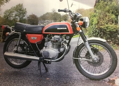 Lot 37 - A 1979 Honda CB200 Benly - 17/06/18 For Sale by Auction