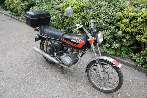 1982 Honda CG125 With Just 7k Miles - Fresh From 22 Years Storage SOLD