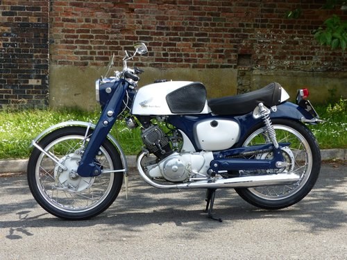 1960 Honda CB92 125 Benly Super Sport Classic Motorcycle For Sale