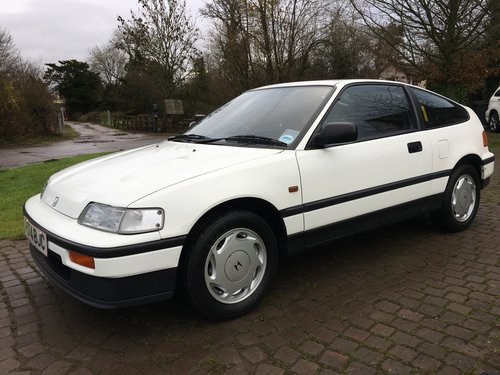 1987 Honda CRX 1.6i 16v Coupe 23k miles from new !! In vendita