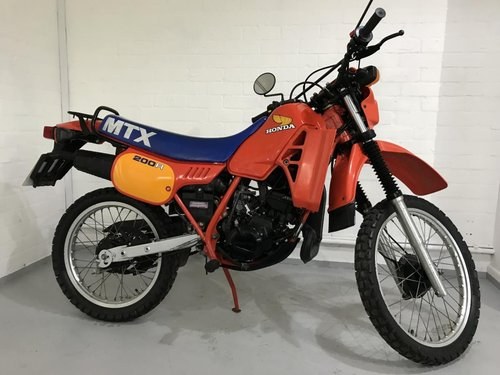 1985 Honda MTX200 R VENDUTO