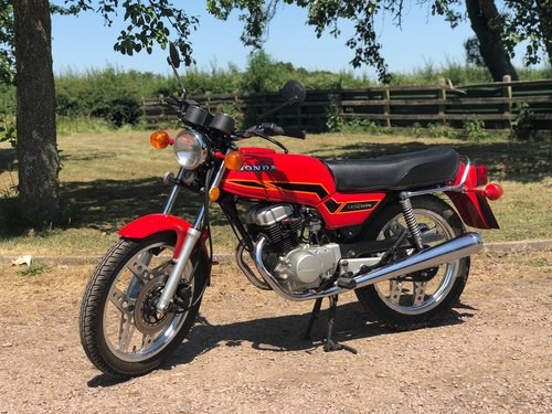 Honda CB 125 Twin 1977. Classic Japanese Motorcycle SOLD