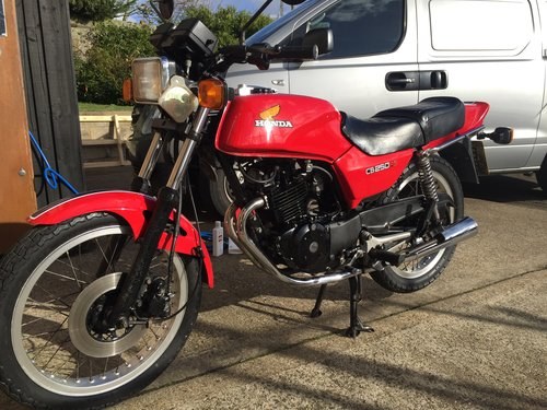 1982 CB250RS A low miles original condition SOLD