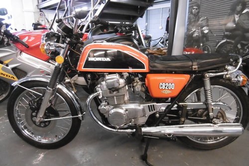 1975 Honda CB200 Sunning timewarp original Condition UK Bike SOLD