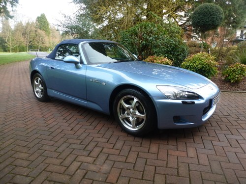 2003 Exceptional low mileage S2000 with impeccable history!  SOLD