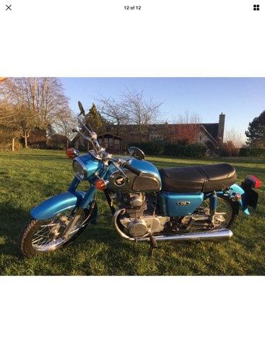 1974 Honda CD175 - Lovely Restored bike long Mot For Sale