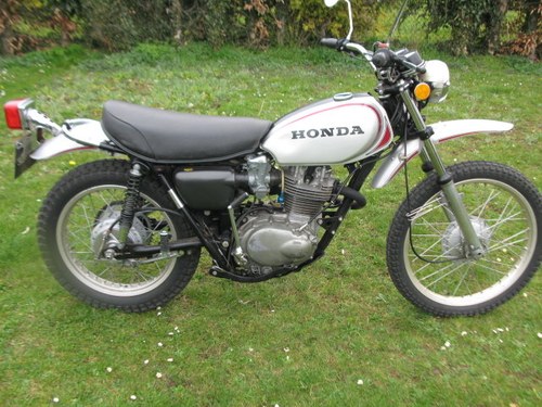 Honda XL250 First Year KO 1972 SOLD