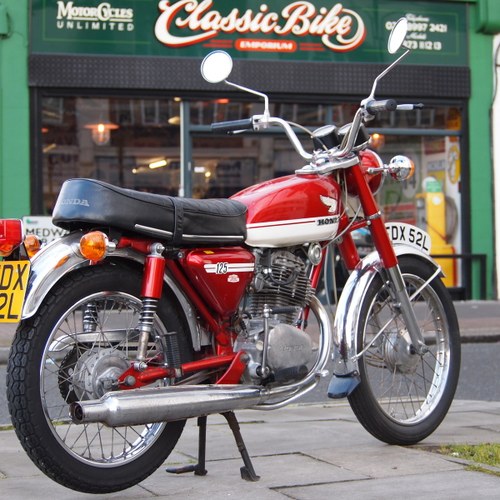 1973 CB125 S Ready To Ride, All Original, SOLD TO LAINYA. SOLD