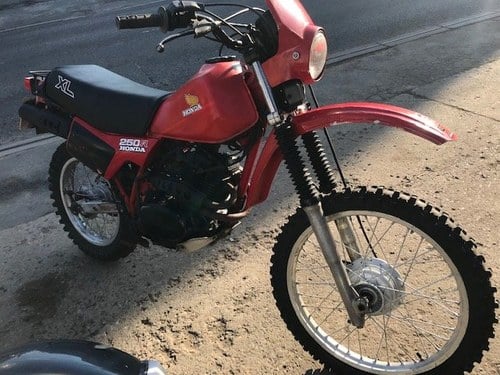 **REMAINS AVAILABLE**1983 Honda XL250 R For Sale by Auction