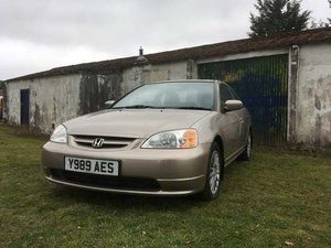 2001 Honda Civic Coupe at Morris Leslie Auction 25th May For Sale by Auction