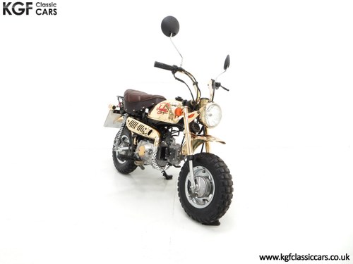 1985 A Collectors Honda Z50JF Monkey Bike Gold Limited Edition SOLD