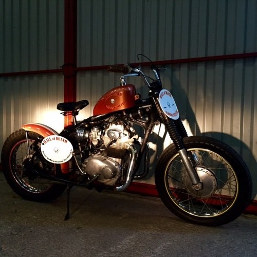 1972 Florida State Circus Wall of Death Motorcycle In vendita
