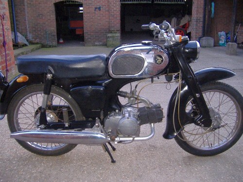 1964 Honda C200, 90 cc.  For Sale by Auction