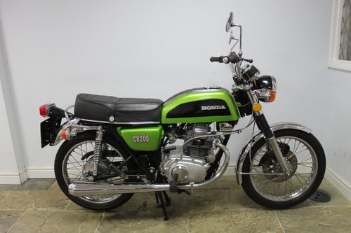 1976 Honda CB200 Beautiful Example restored 2016 , SOLD