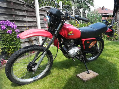 Honda 1980 XL185 RED VERKAUFT