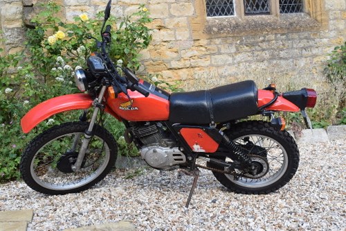 EXTRA LOT: Lot 114 - A 1980 Honda XL500S - 10/08/2019 For Sale by Auction