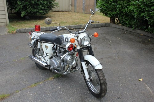 1970 Honda 450 Police Motorcycle - Lot 613 For Sale by Auction