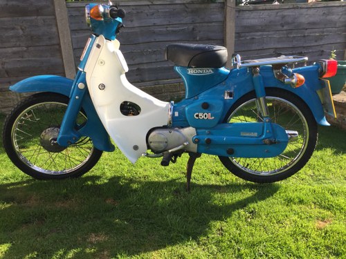 1981 Honda C50 L only 11000 miles For Sale