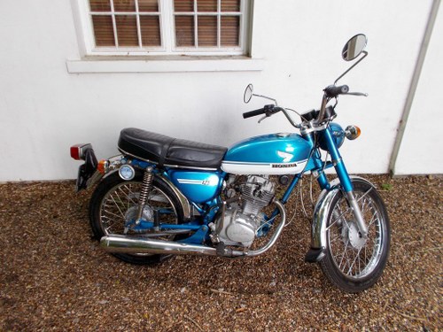 1973 Honda CB125S Barn Find Project VERKOCHT