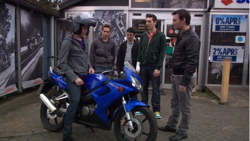 2006 inbetweeners motorbike from the hit TV show In vendita