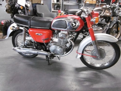 Honda CD175 1971 Timewarp condition UK bike VERKAUFT
