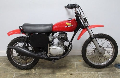1976 Honda XR75 Four Stroke Moto Cross Bike , Very original VERKAUFT