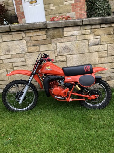 1980 Honda cr80 showroom condition For Sale