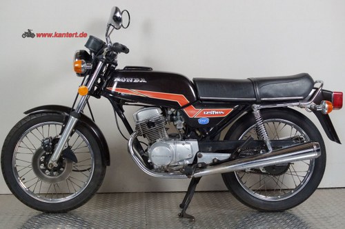 1978 Honda CB 125 Twin, 124 cc, 15 hp For Sale