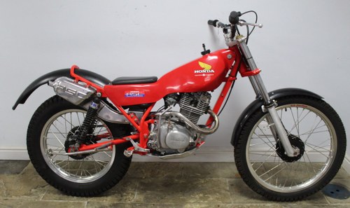 1982 Honda Seeley 200 RSC Twin Shock Trials Bike  SOLD